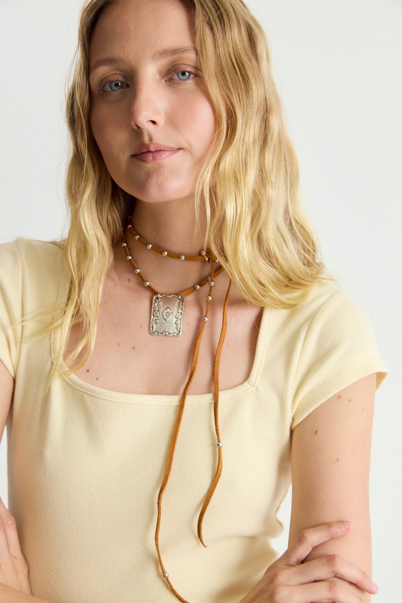 REMERA RIBBED COTTON LOLA