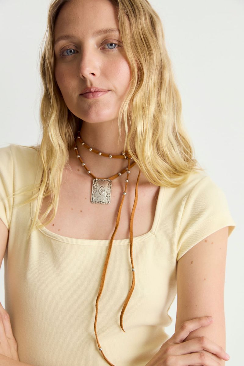 REMERA RIBBED COTTON LOLA