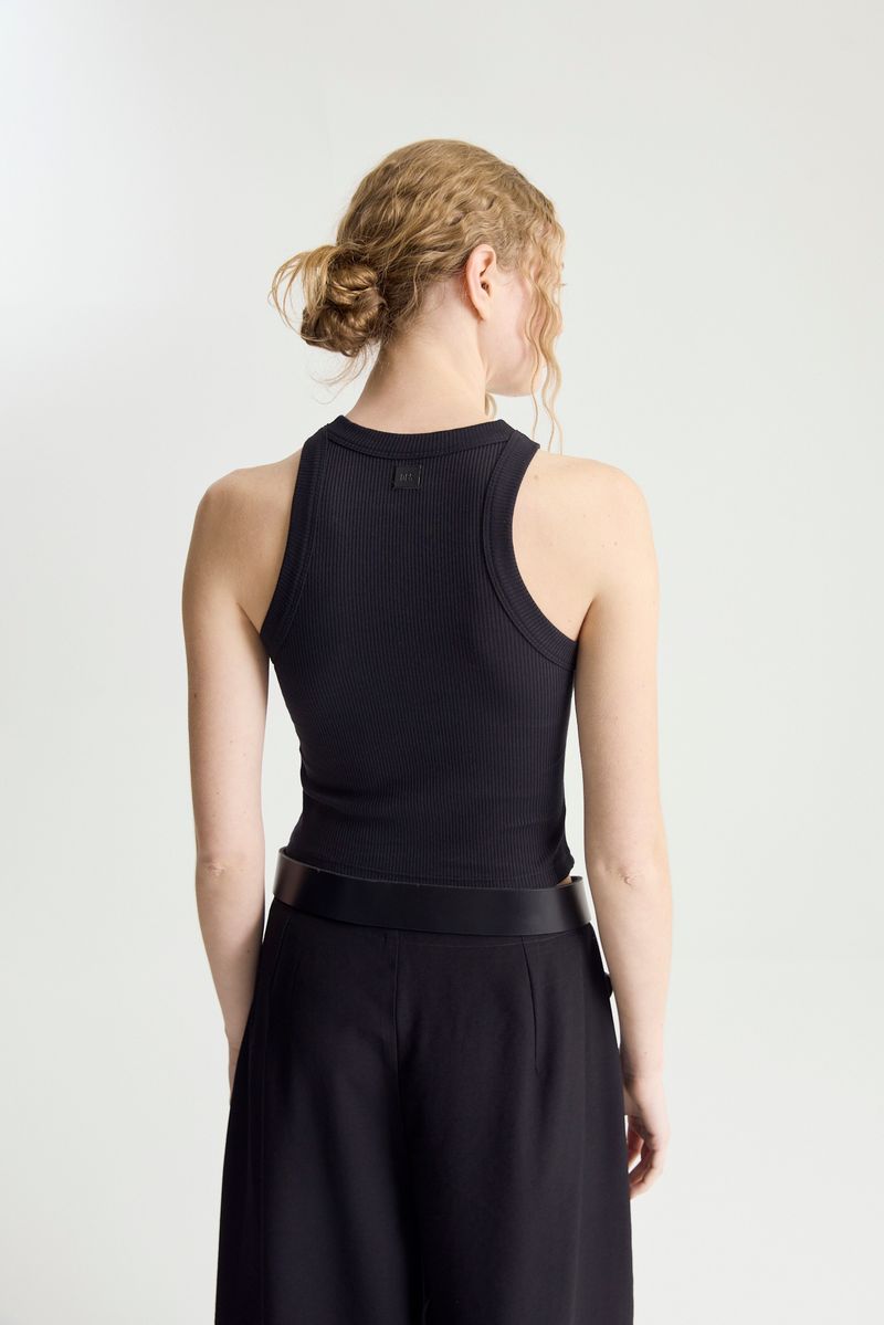 MUSCULOSA BASIC RIBBED COTTON