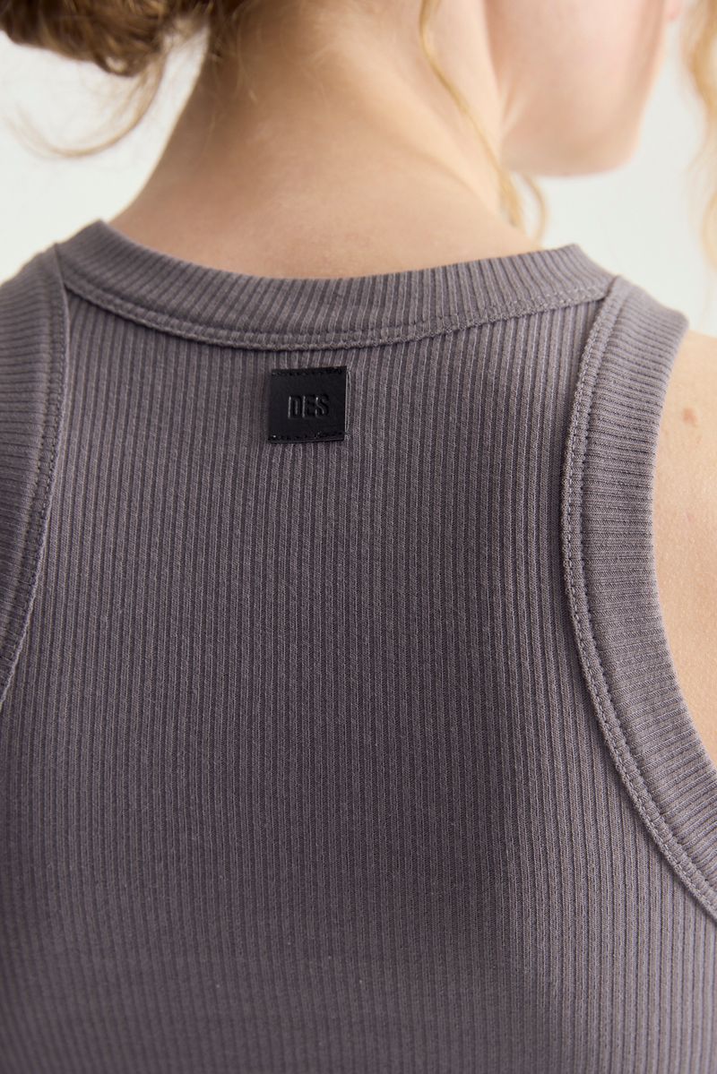 MUSCULOSA BASIC RIBBED COTTON