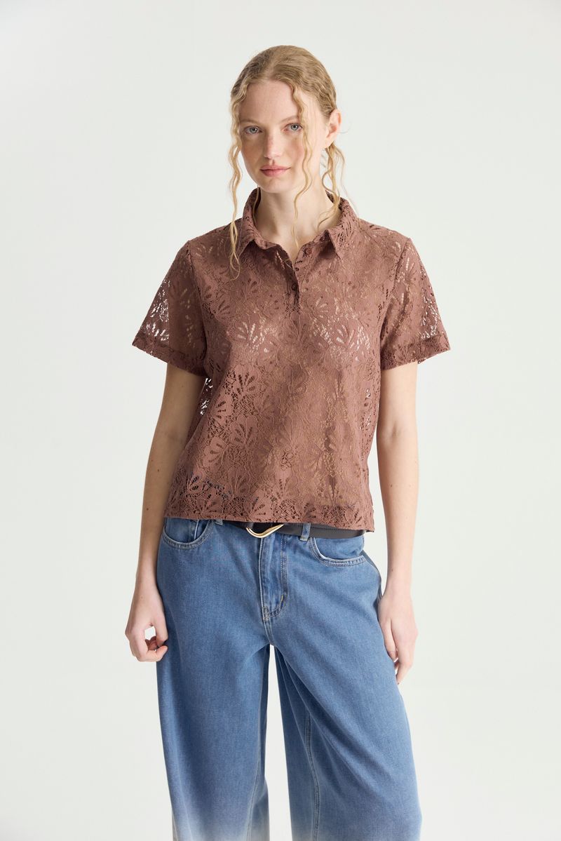 REMERA POLO ENCAJE DAWSON