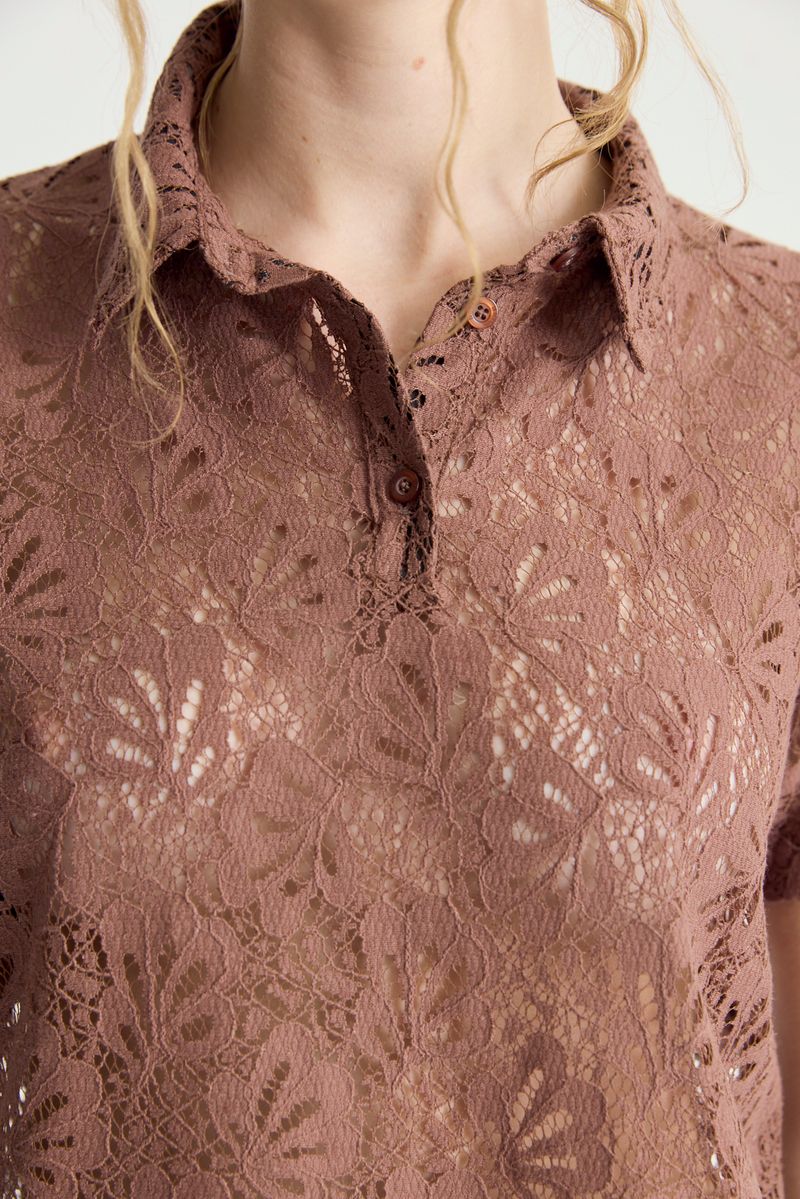 REMERA POLO ENCAJE DAWSON