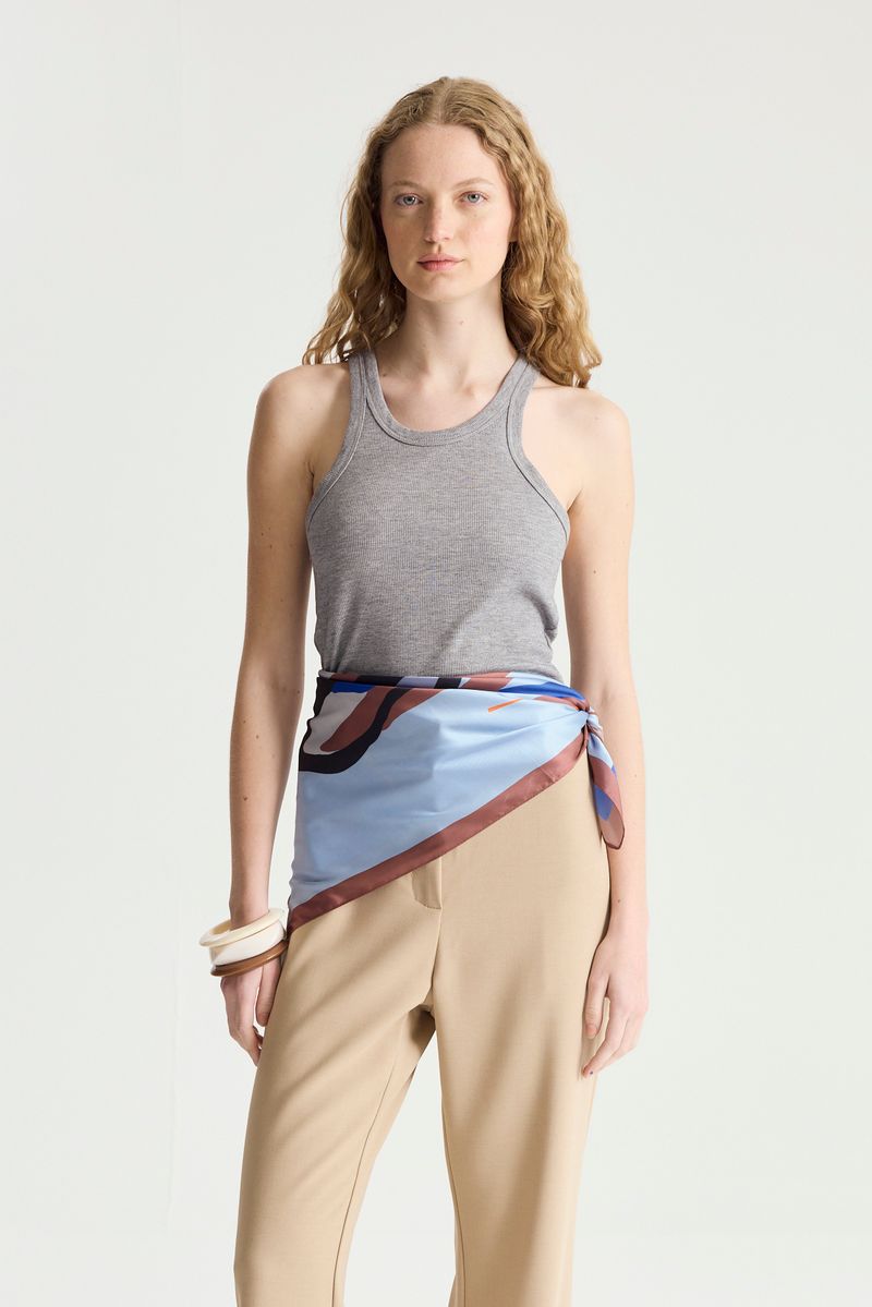 MUSCULOSA RIBBED FINNI