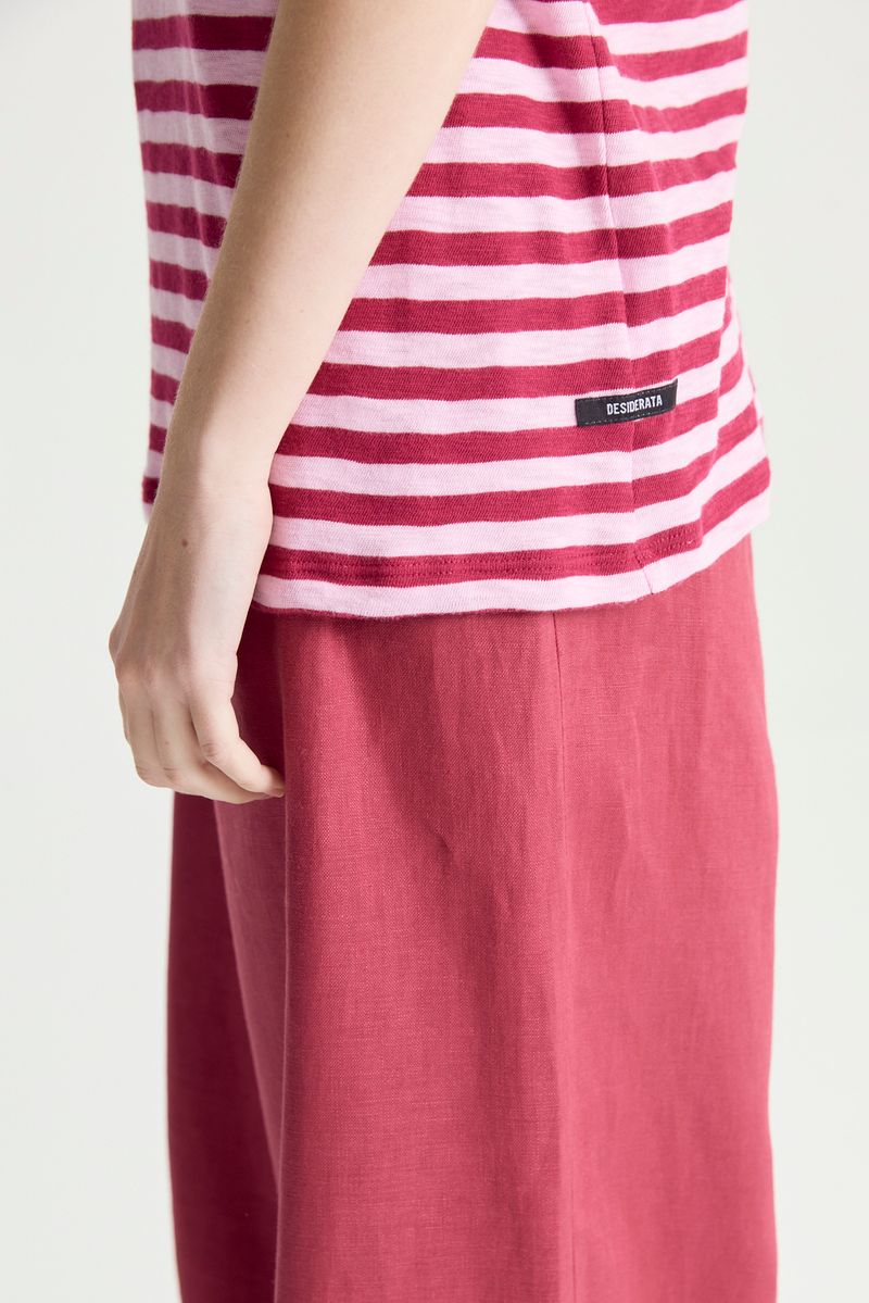 REMERA COTTON MARINE STRIPES