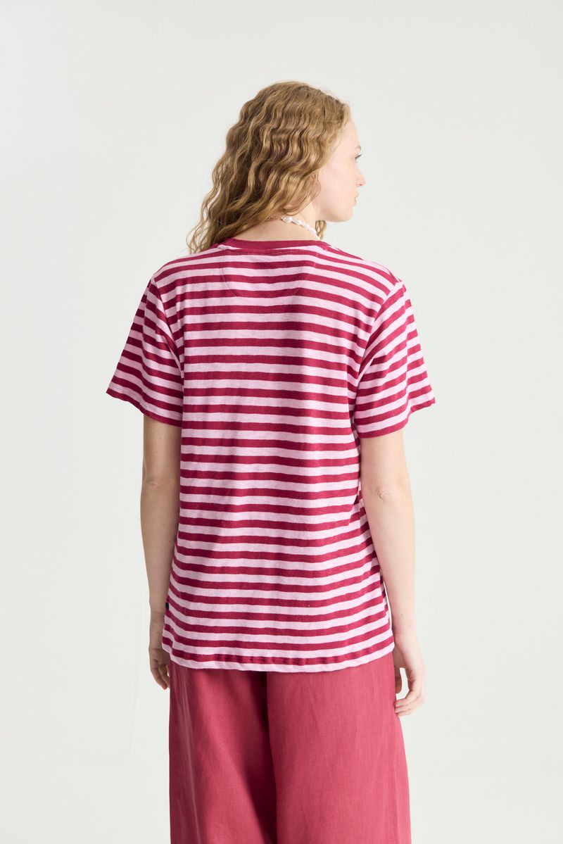 REMERA COTTON MARINE STRIPES