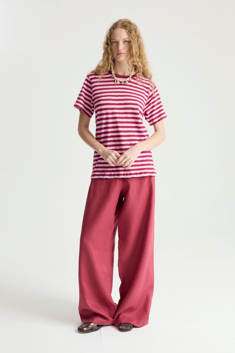 REMERA COTTON MARINE STRIPES