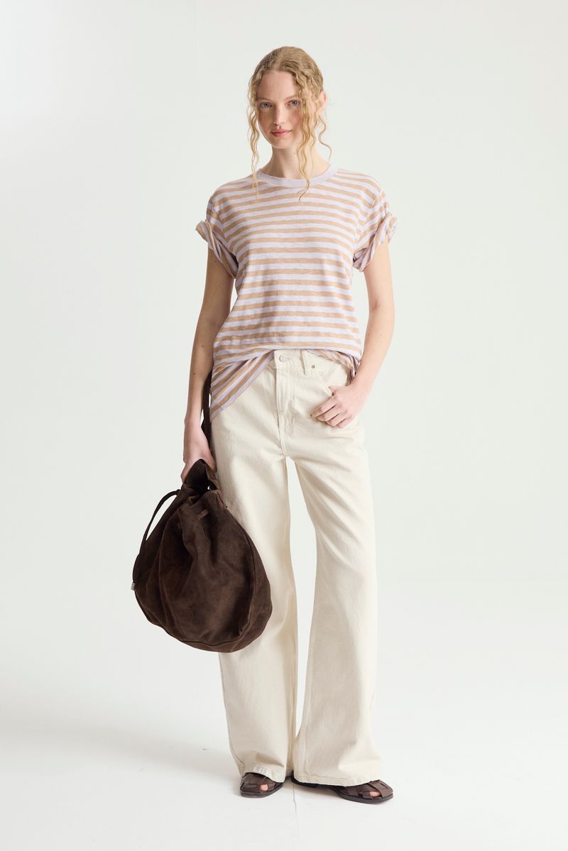 REMERA COTTON MARINE STRIPES