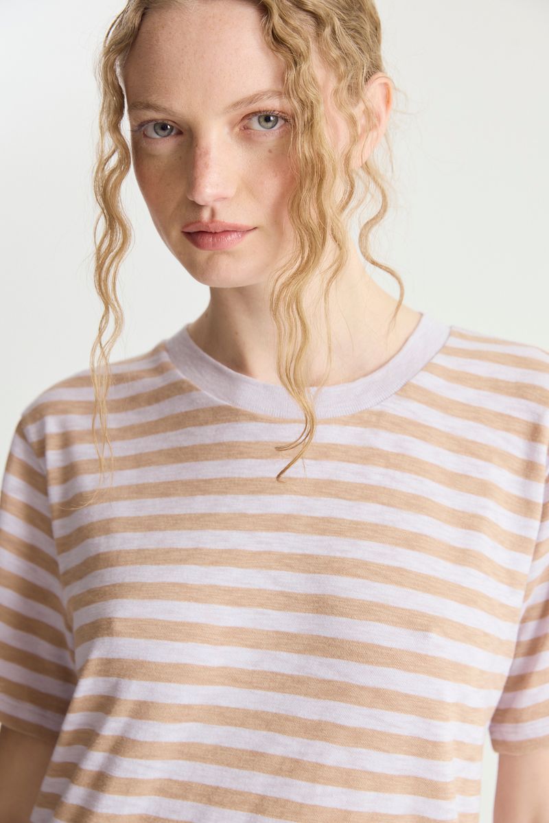 REMERA COTTON MARINE STRIPES