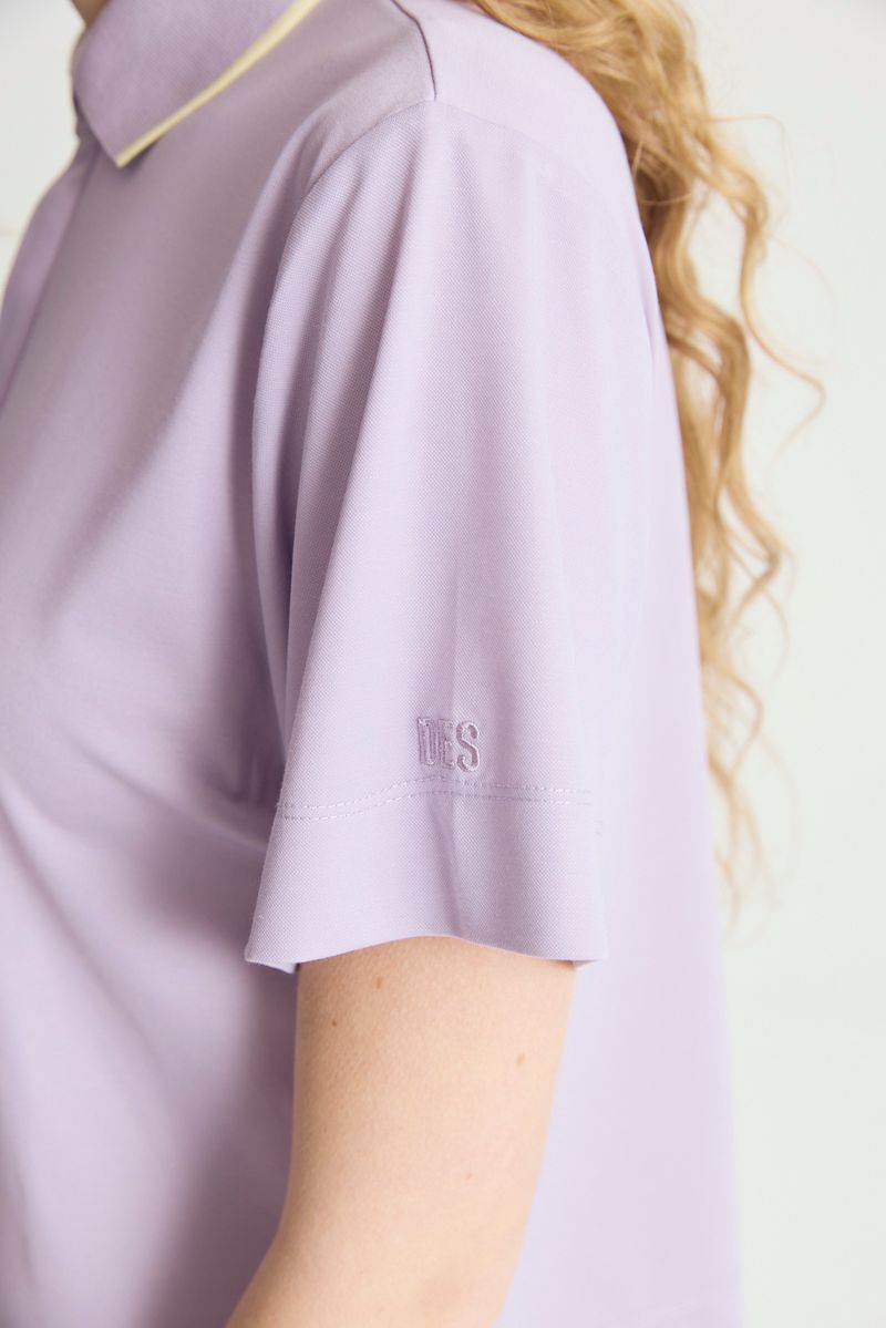 REMERA POLO PIQUÉ GRAY