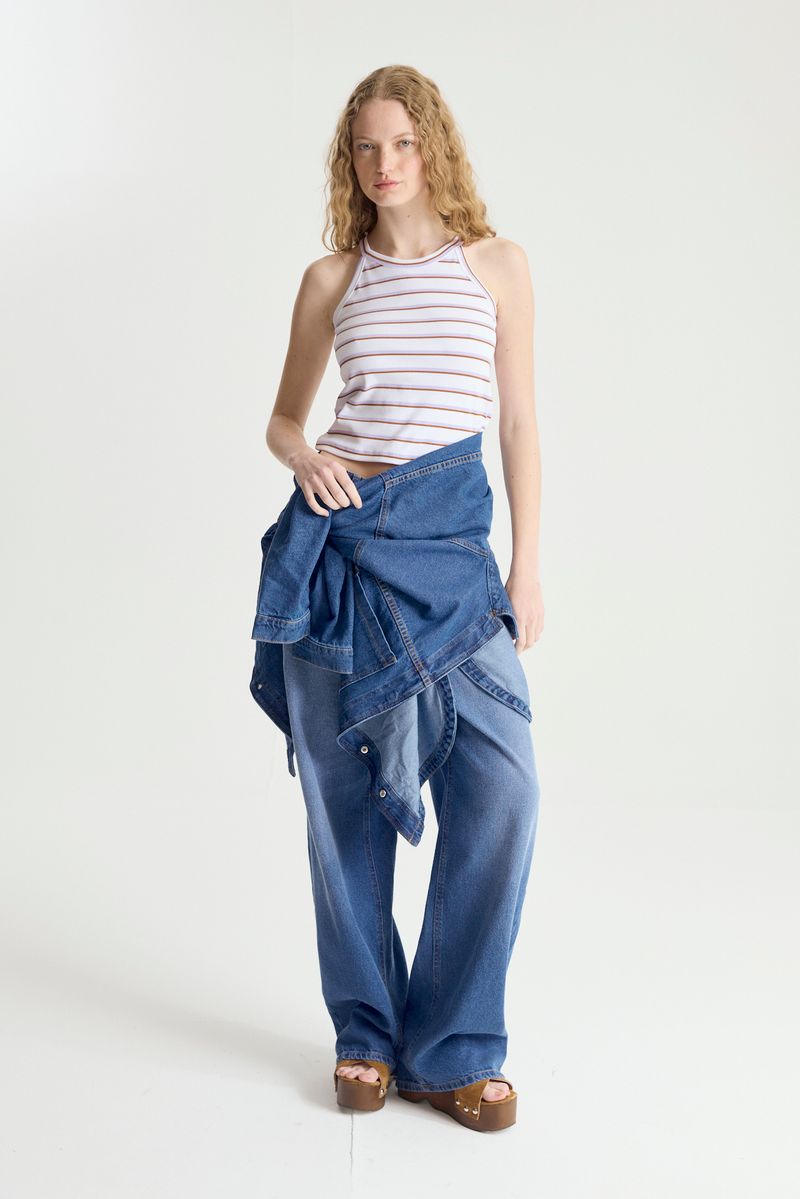 MUSCULOSA BASIC RIBBED BROOKE