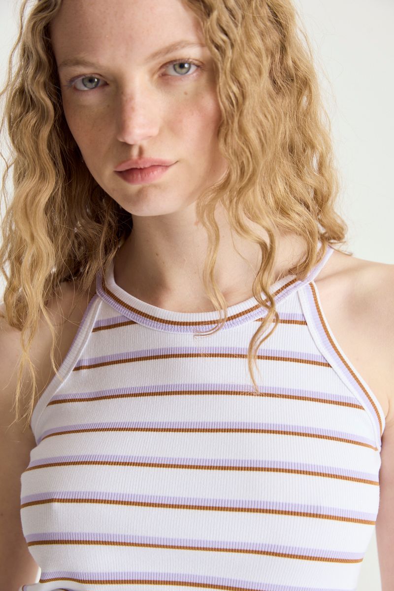 MUSCULOSA BASIC RIBBED BROOKE