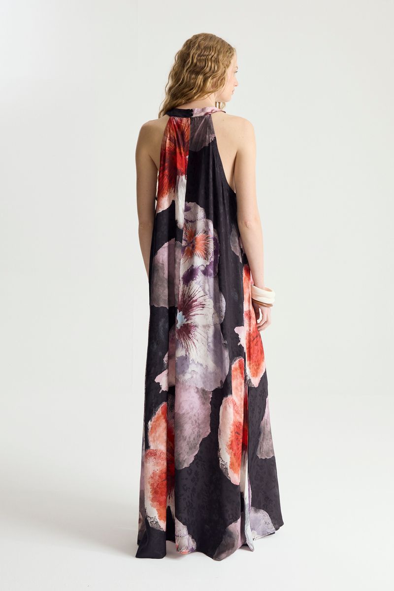 VESTIDO JACQUARD FLOWERS