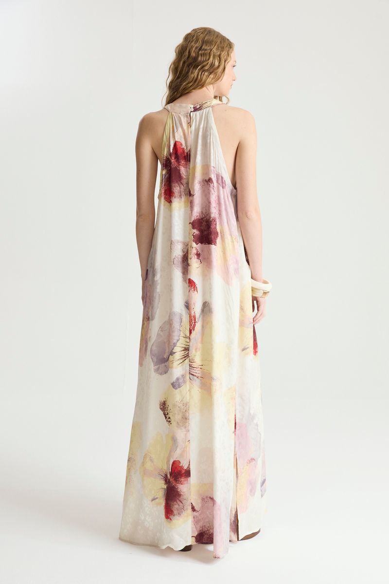 VESTIDO JACQUARD FLOWERS