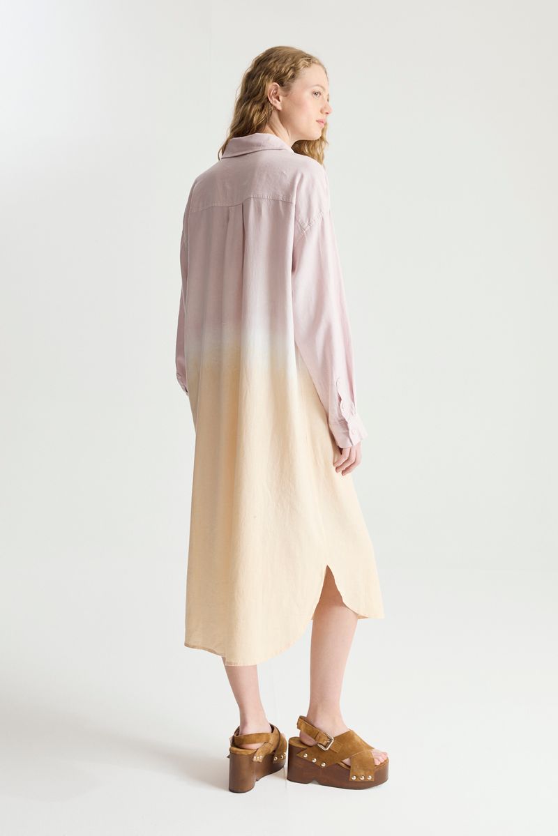VESTIDO CHEMISE LINEN