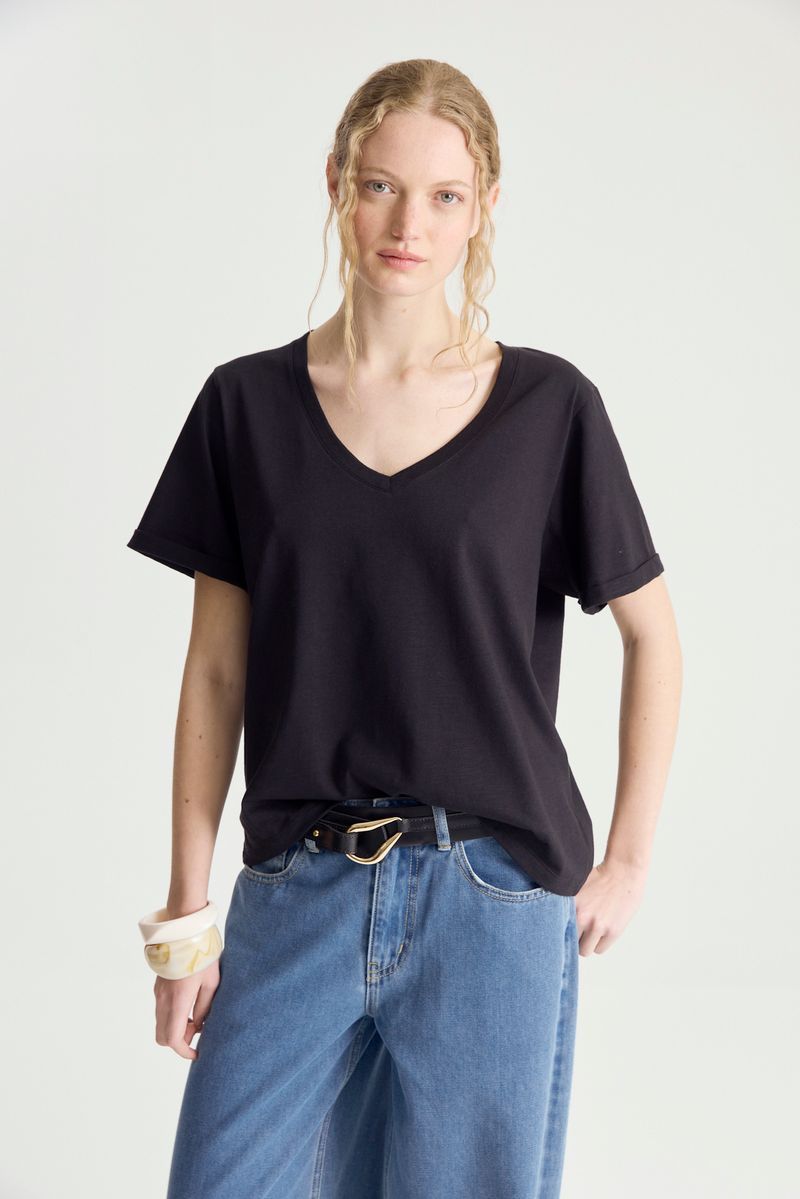 REMERA BASIC FLAME BEE