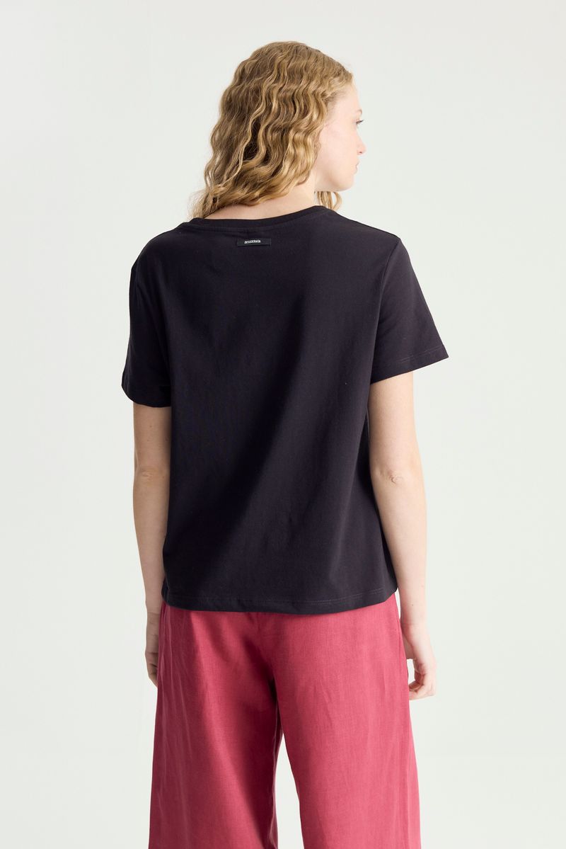 REMERA COTTON PRINT YELLOW