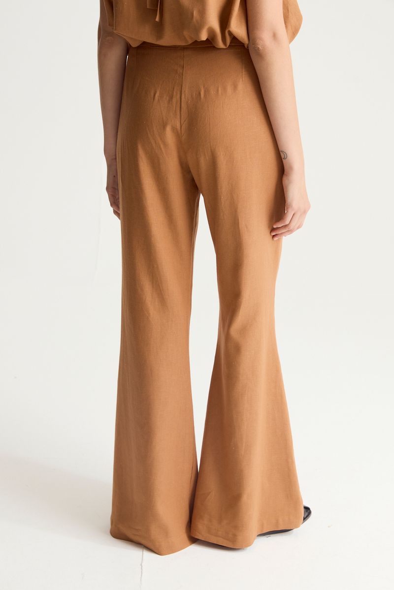 PANTALON WIDE LINEN CAROL