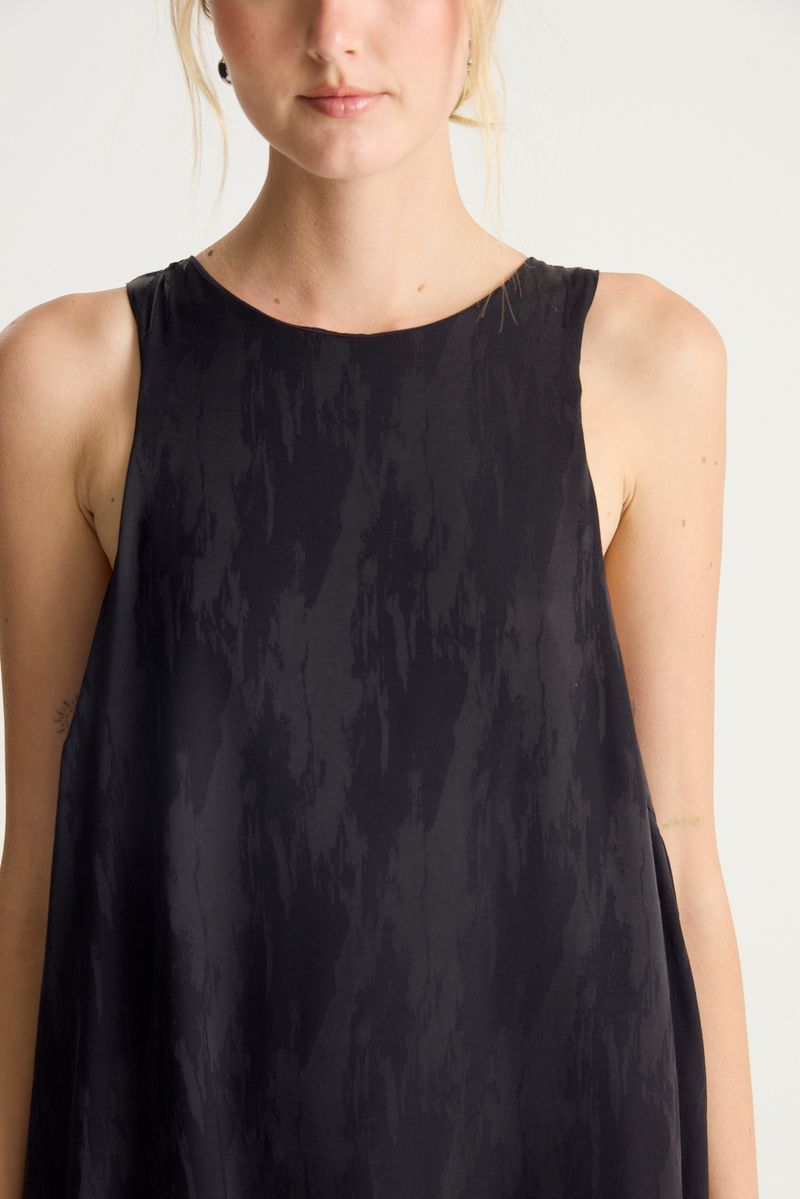 VESTIDO JACQUARD CUPRO NIGHT