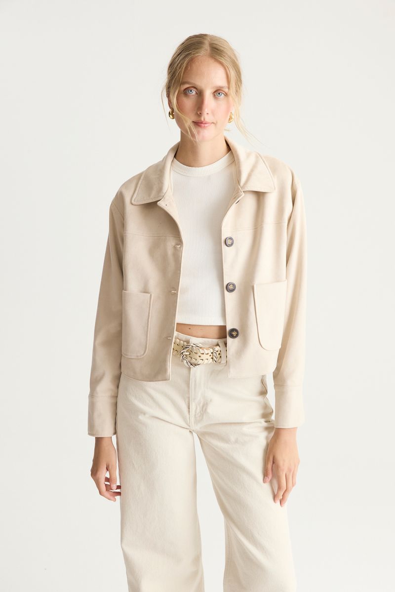 CAMPERA SUEDE ALANIS