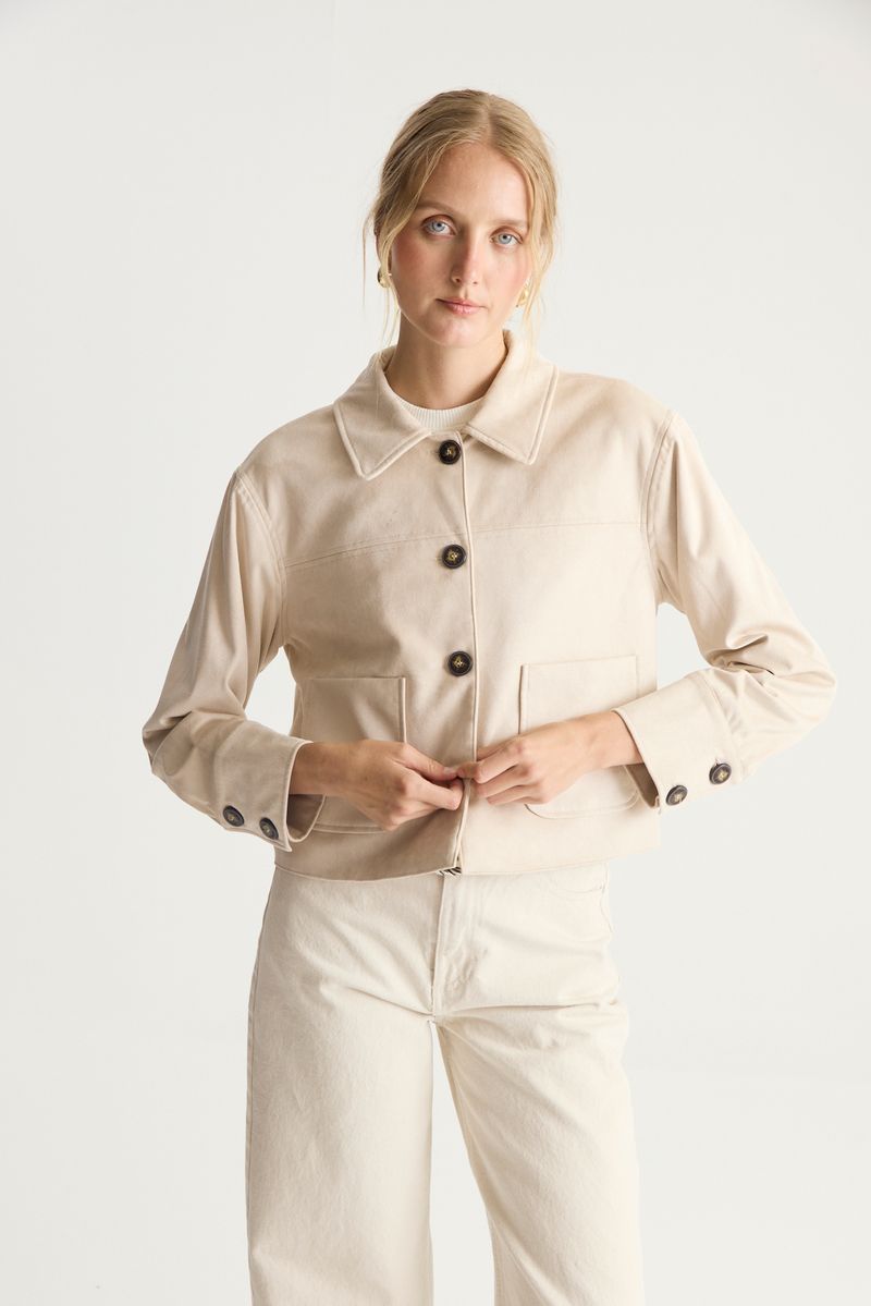 CAMPERA SUEDE ALANIS