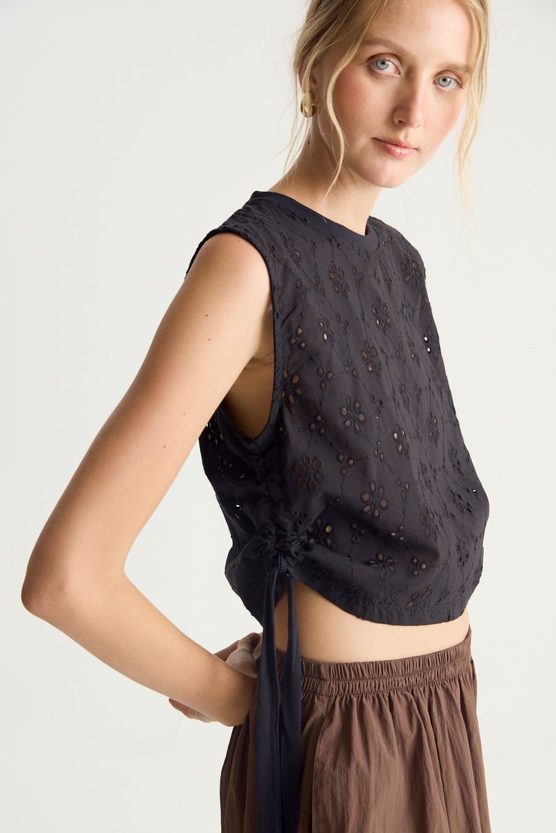 REMERA BRODERIE DOTS