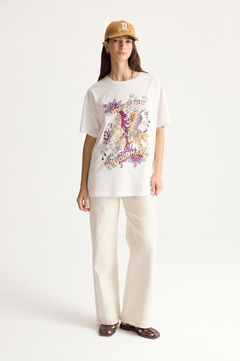 REMERA COTTON PRINT FATE