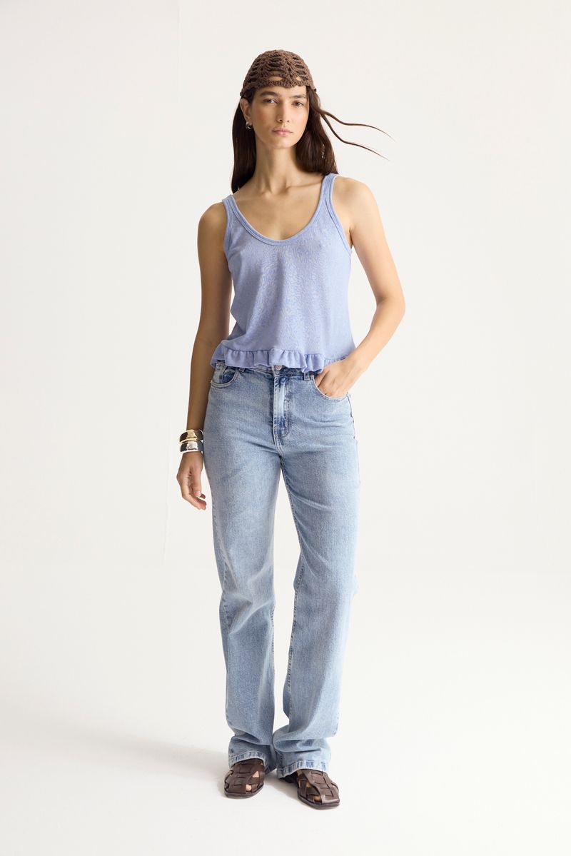 MUSCULOSA FLAME RUFFLES