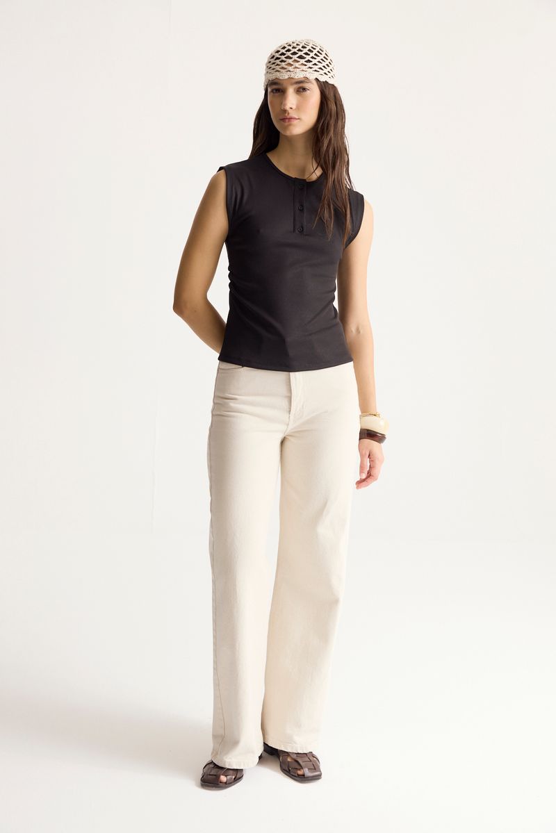 REMERA AMERICAN RIBBED ANN