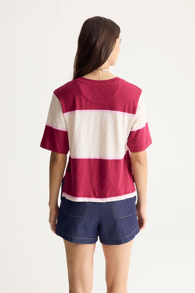REMERA COTTON BOLD STRIPES
