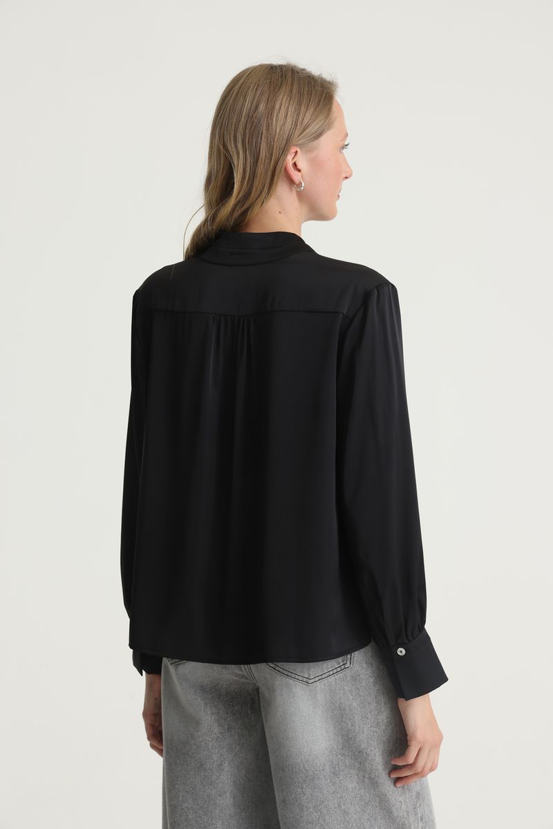 CAMISA BLUSA SATEN