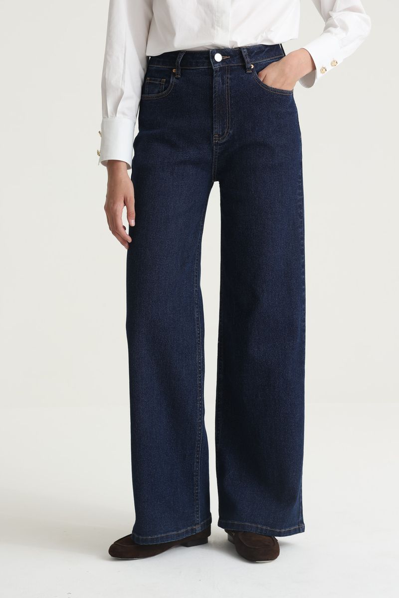 JEAN GLITTER WIDE LEG