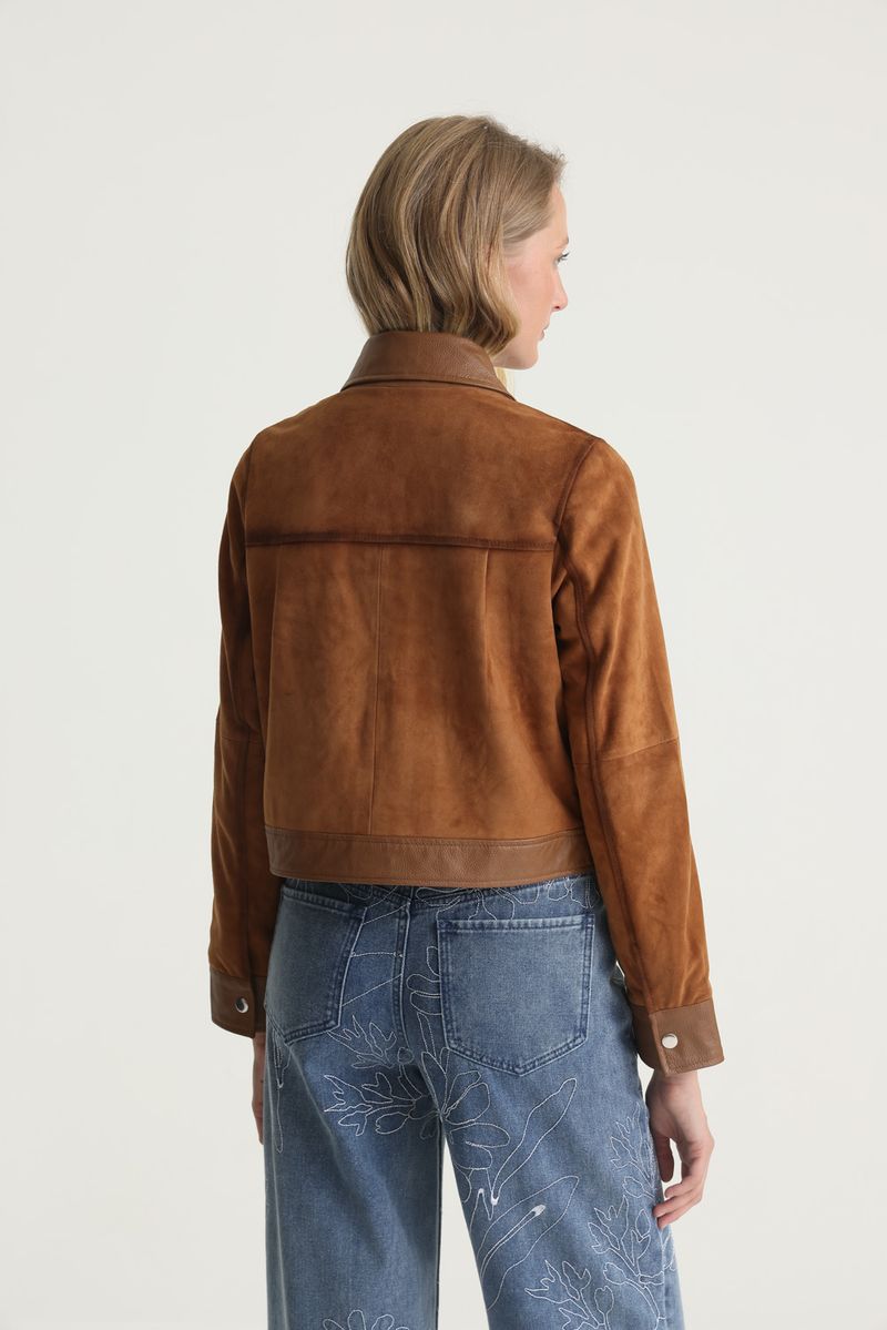 CHAQUETA SUEDE WORN