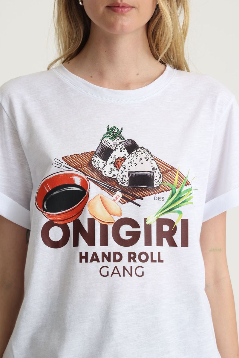 REMERA COTTON PRINT ONIGIRI