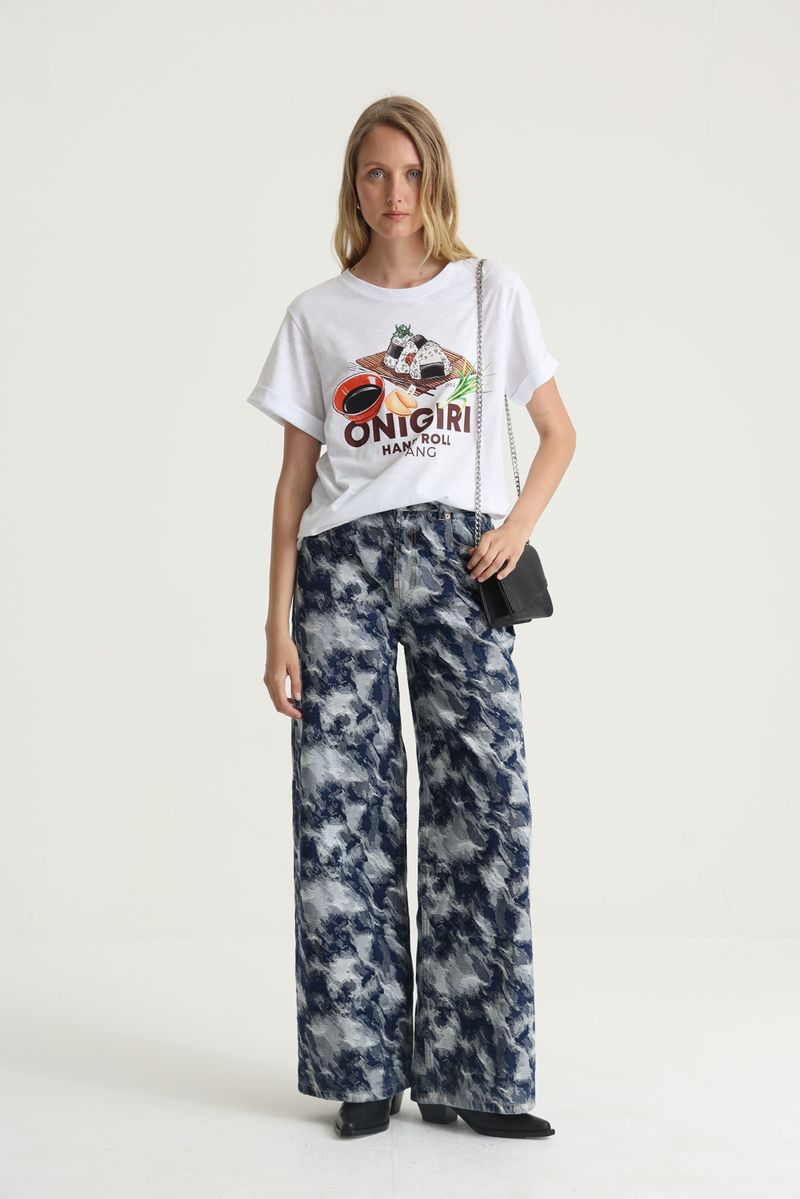 REMERA COTTON PRINT ONIGIRI