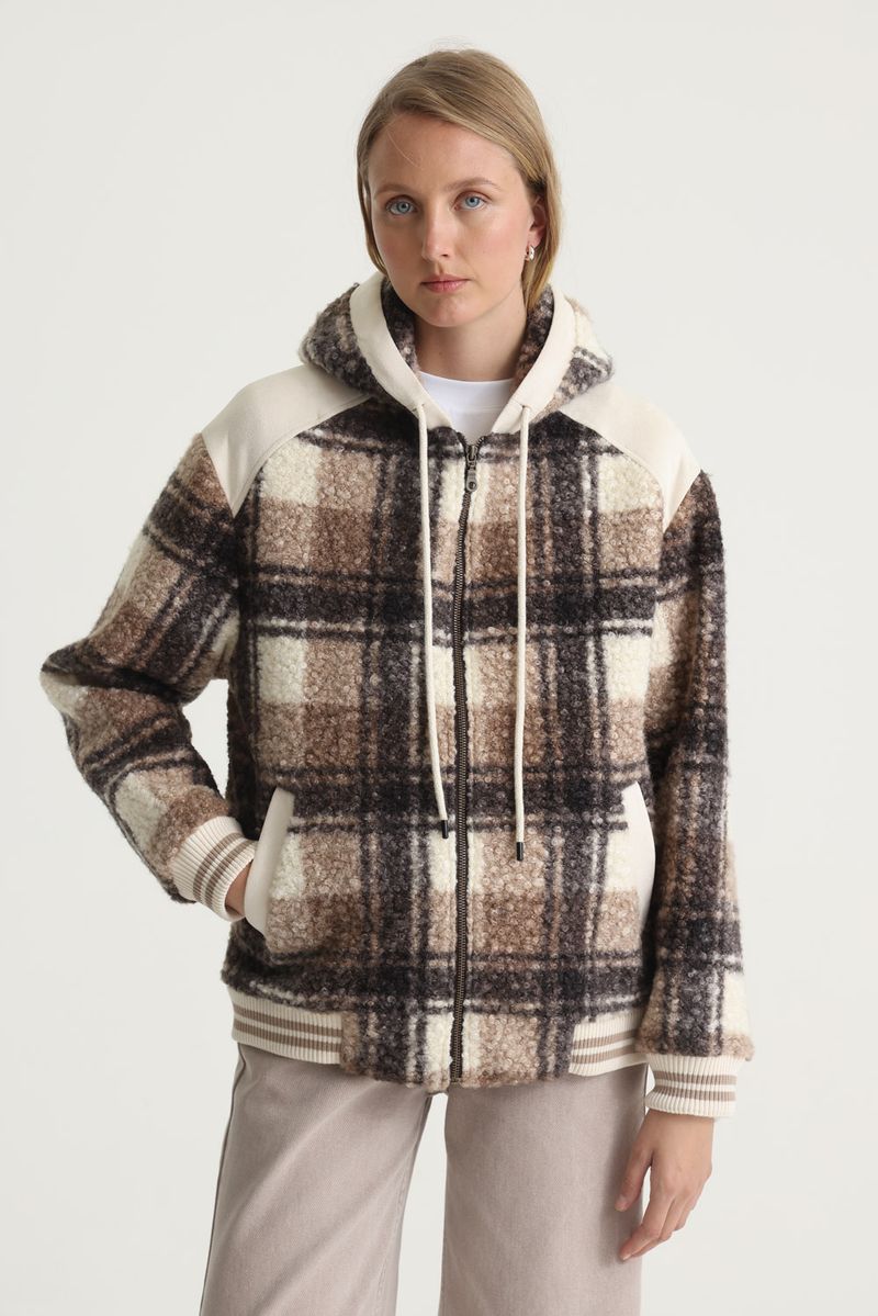 CAMPERA COZY TARTAN
