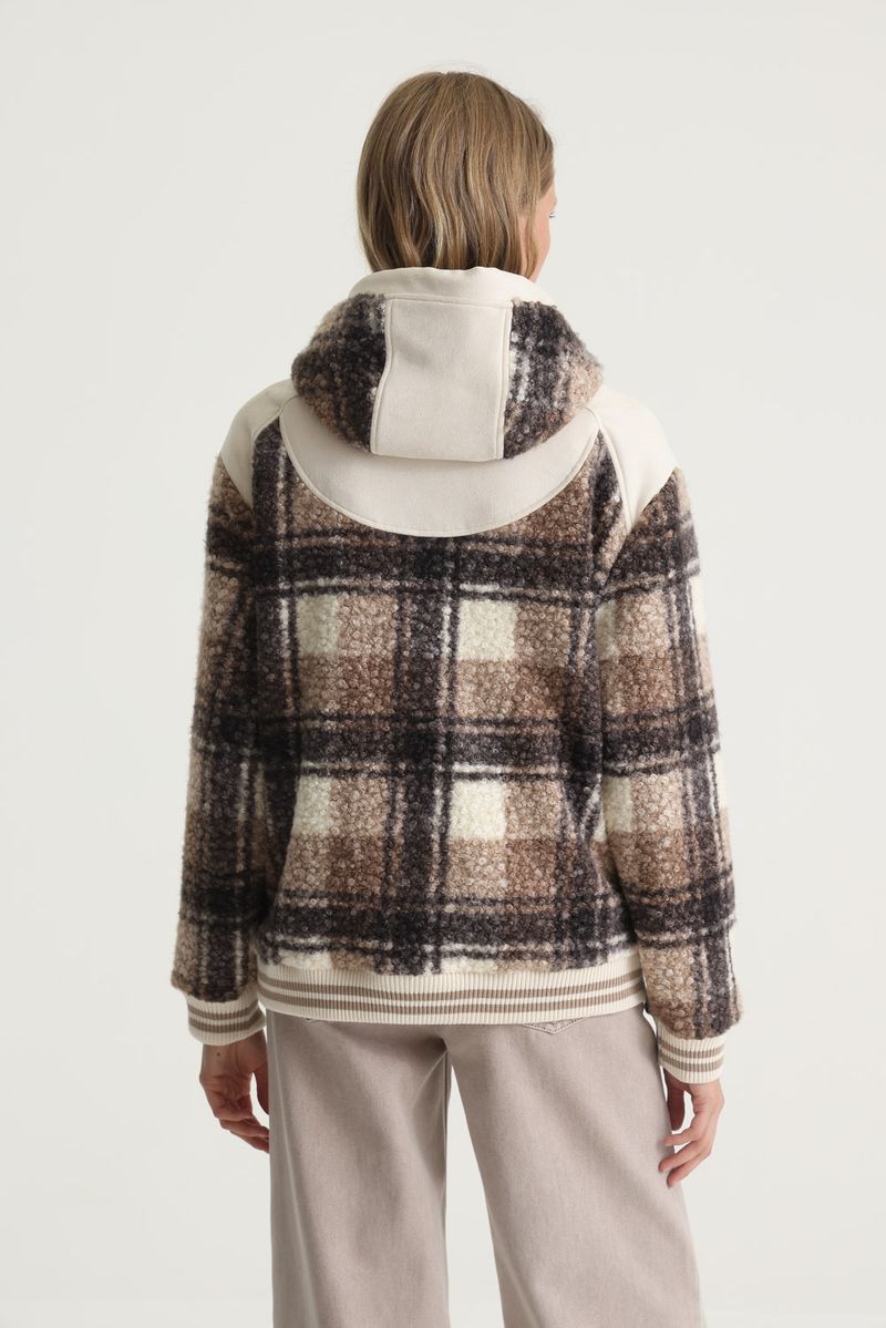 CAMPERA COZY TARTAN