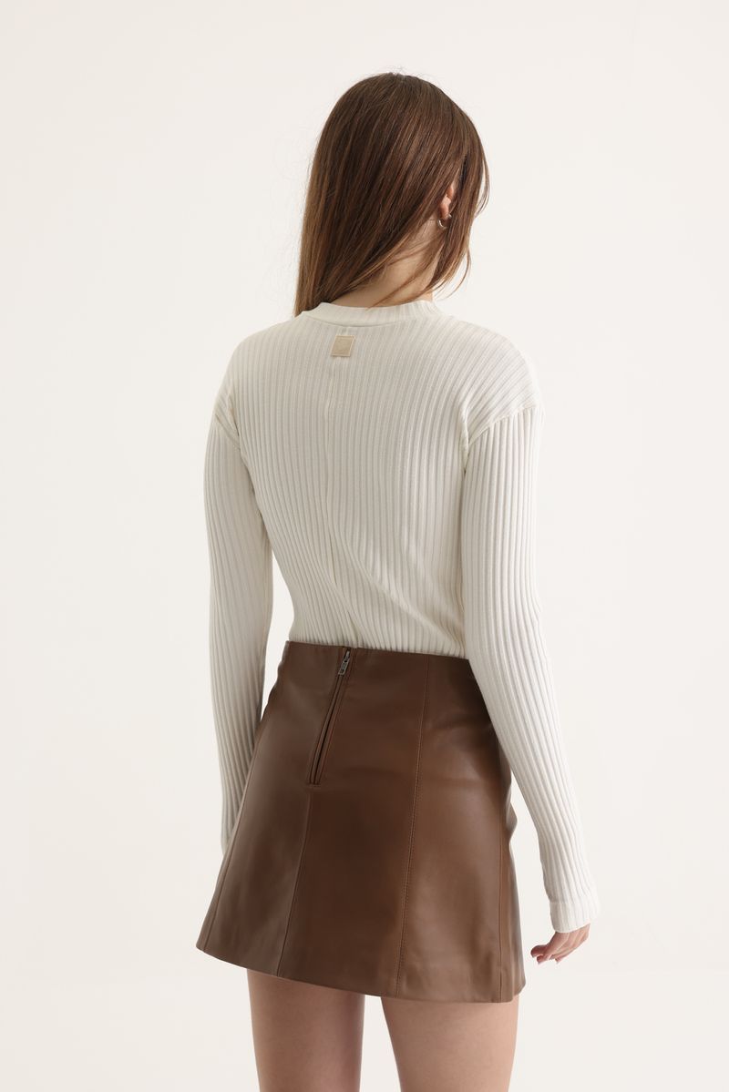 REMERA HEAVY RIBBED MEL