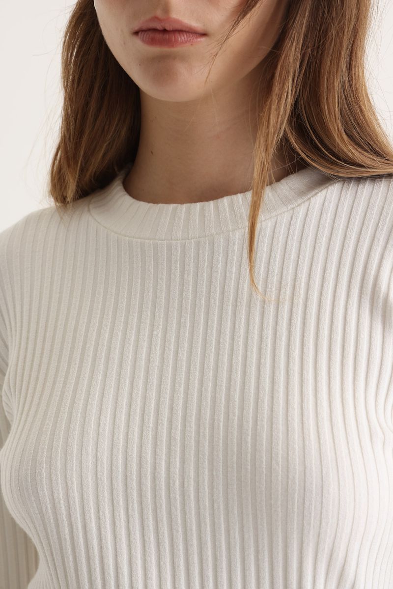 REMERA HEAVY RIBBED MEL