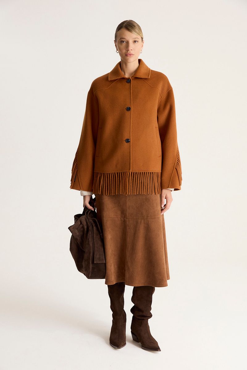 ABRIGO FRINGES GARNER