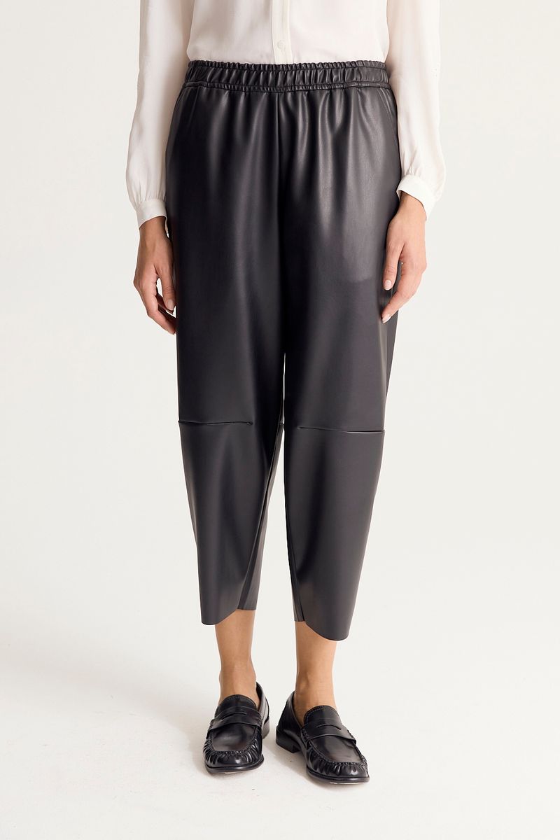 PANTALONES PA CROP FAUX LEATHER