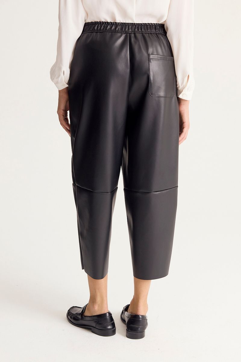 PANTALONES PA CROP FAUX LEATHER