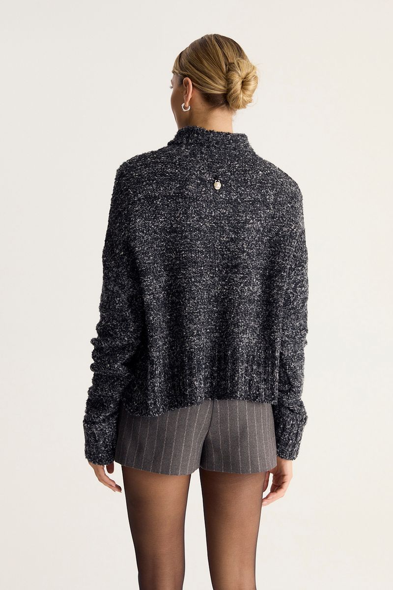 SWEATER TURTLE BOUCLE