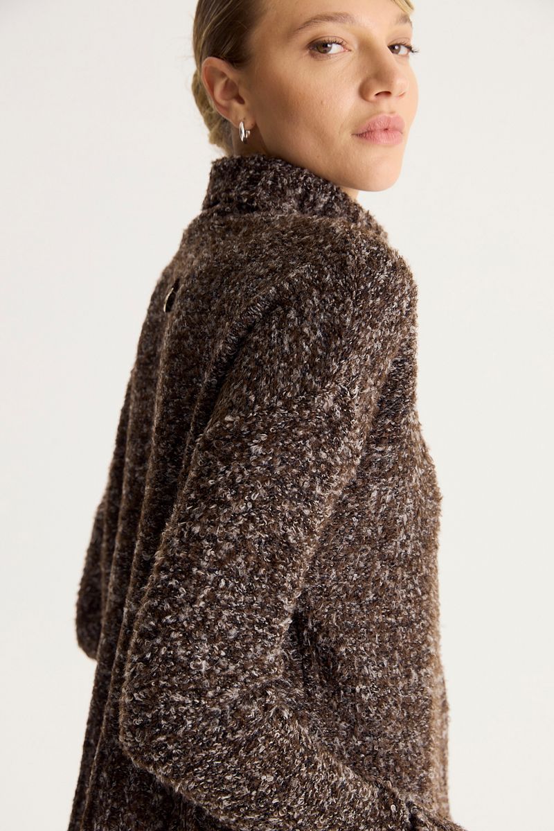 SWEATER TURTLE BOUCLE