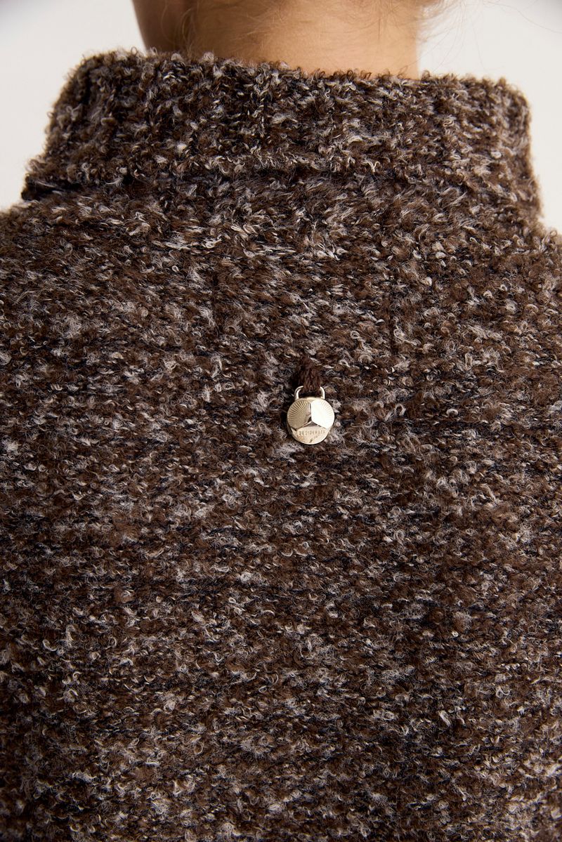 SWEATER TURTLE BOUCLE