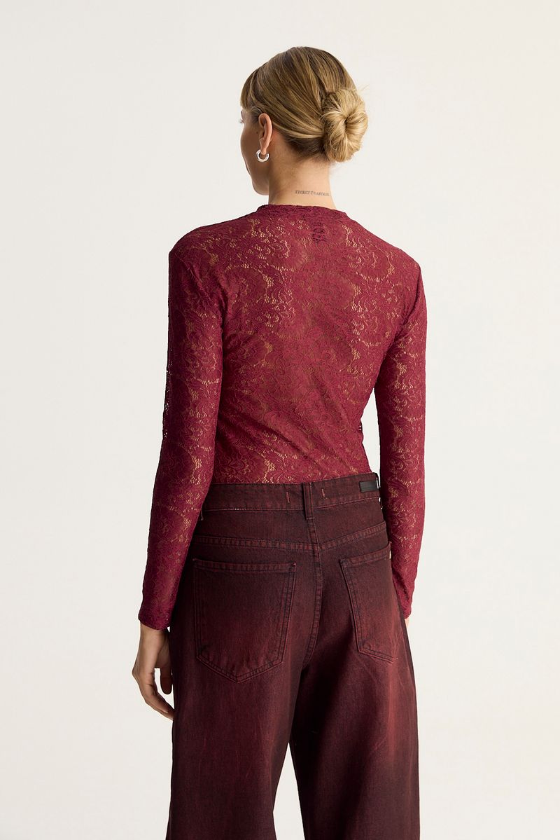 REMERA BASIC LACE