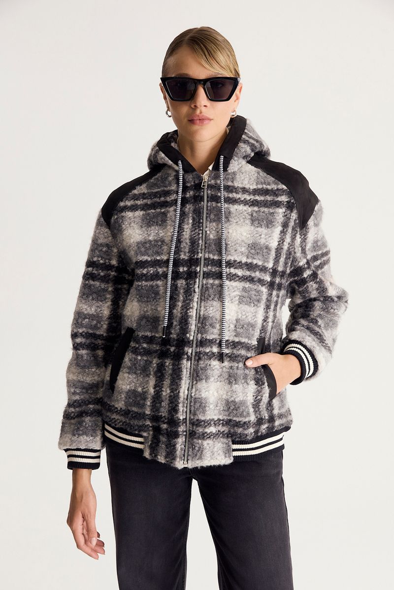CAMPERA COZY TARTAN