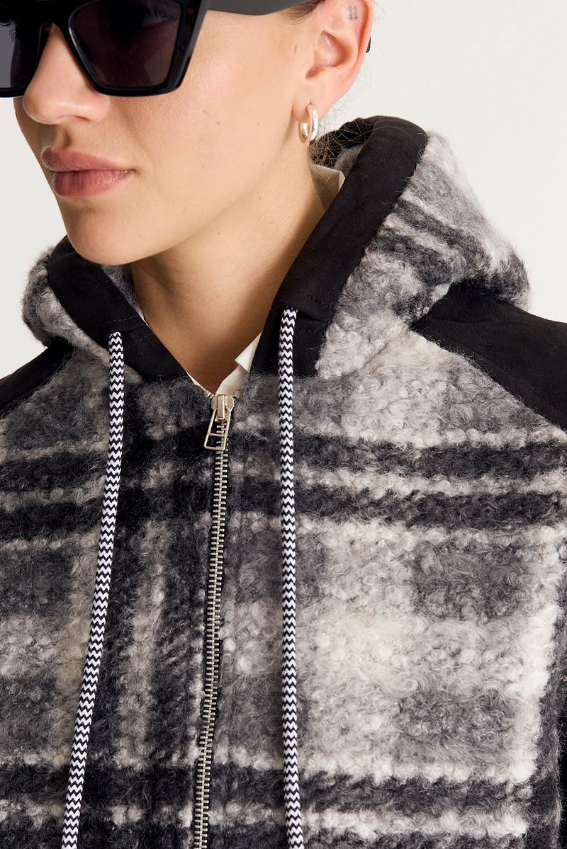 CAMPERA COZY TARTAN