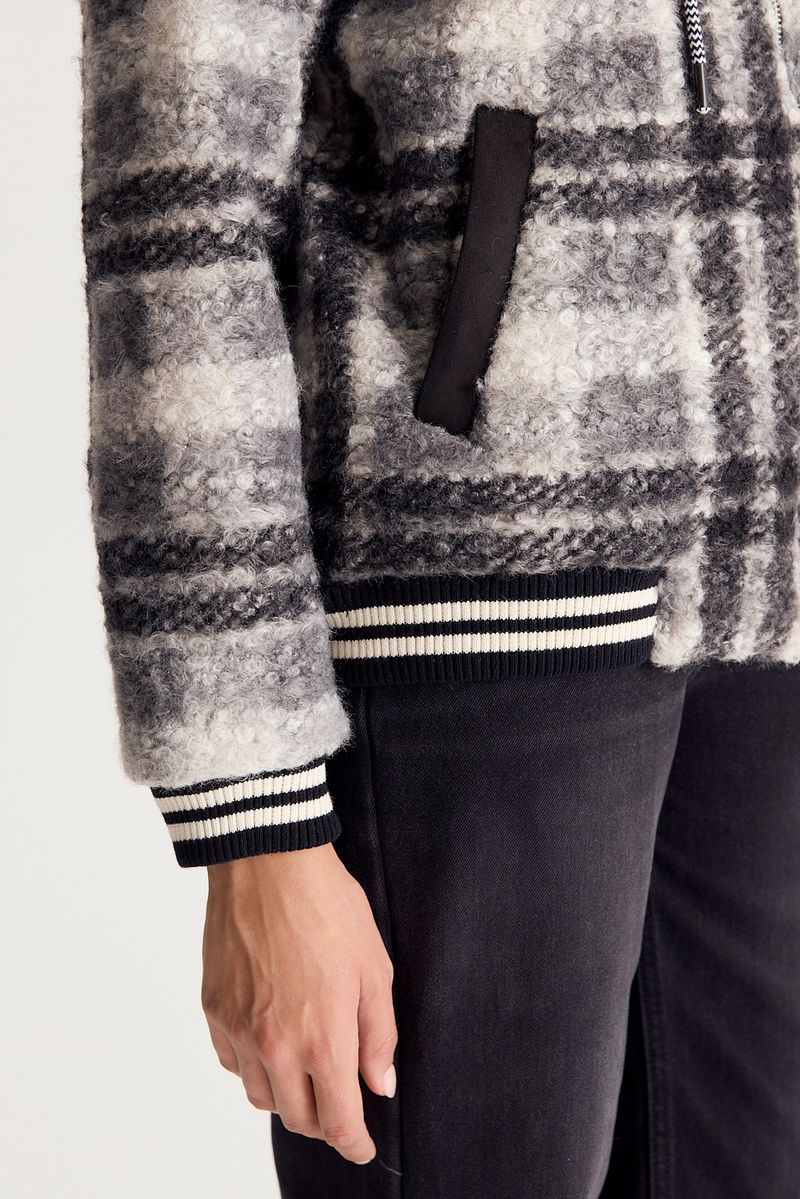 CAMPERA COZY TARTAN