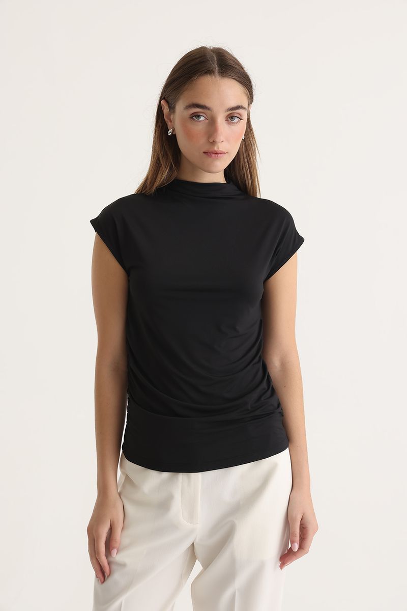 REMERA TURTLE RUCHED