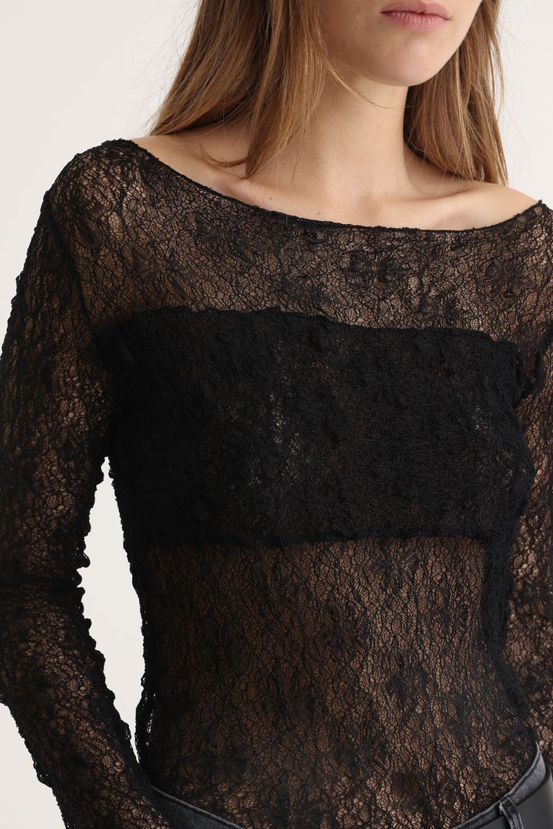 REMERA LACE MADDIE